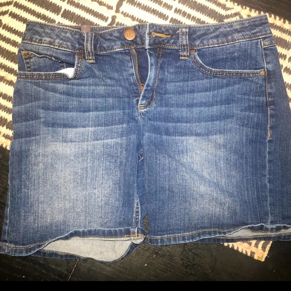 Denim Shorts Size 6 by Lauren Conrad